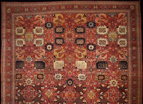 Persian Tabriz Carpet with a Shah Abbas design