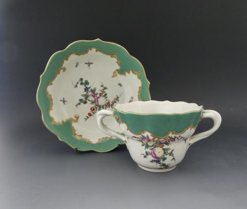 Worcester porcelain chocolate cup