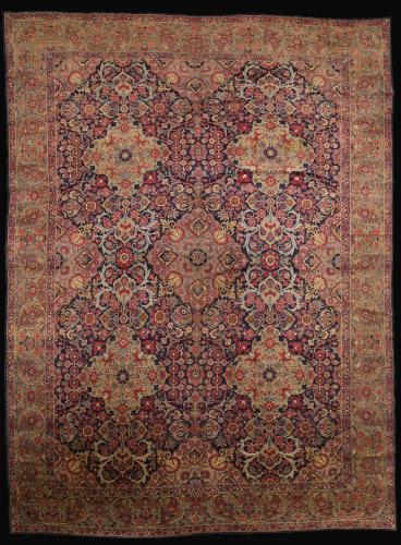 Persian Kirman Carpet 
