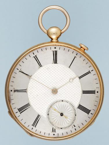 Gold Quarter Repeating Lever Pocket Watch