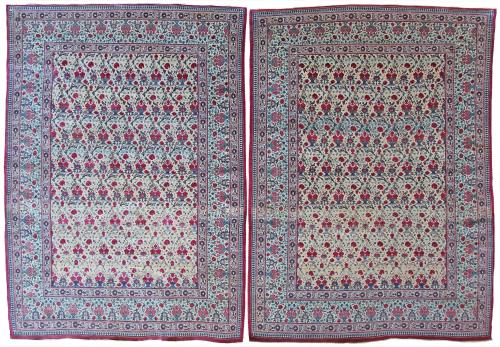 pair of Tehran rugs