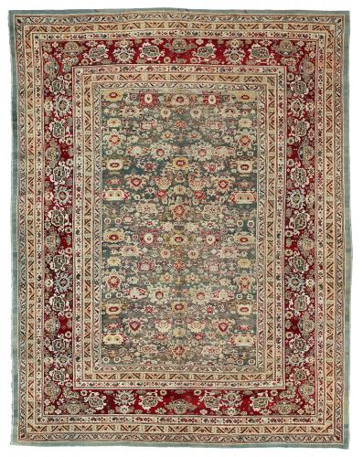 antique Agra carpet