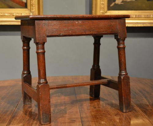 Mid 18th Century oak stool