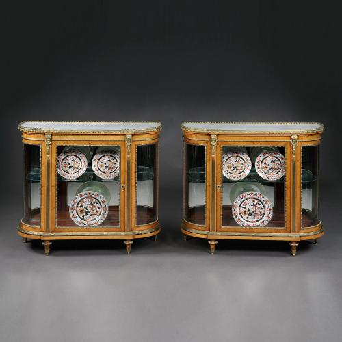 Pair of Display Cabinets