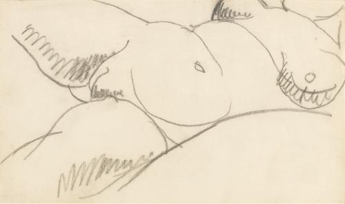 Reclining Nude, John Duncan Fergusson R.B.A. (1874-1961)