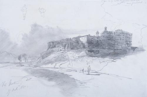 Val Montone, Italy, Edward Lear (1812-1888)