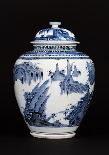 Blue and White Arita Porcelain, Arita Circa 1670-1690