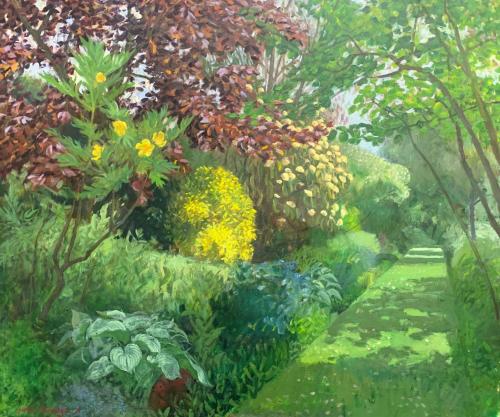 A Summer Garden, John Aldridge, RA  1905-1983