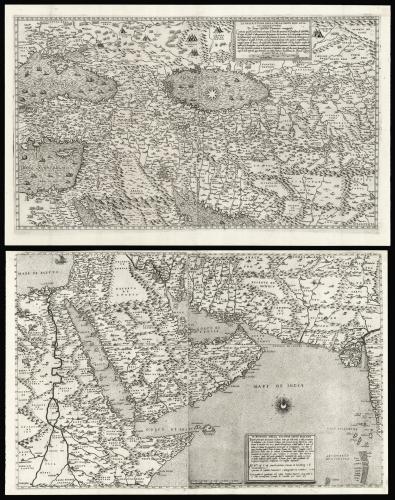 The most important maps of the Middle East and Arabia published in the sixteenth century
