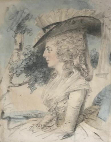 Portrait of a Lady, John Downman, A.R.A. (1750-1824)