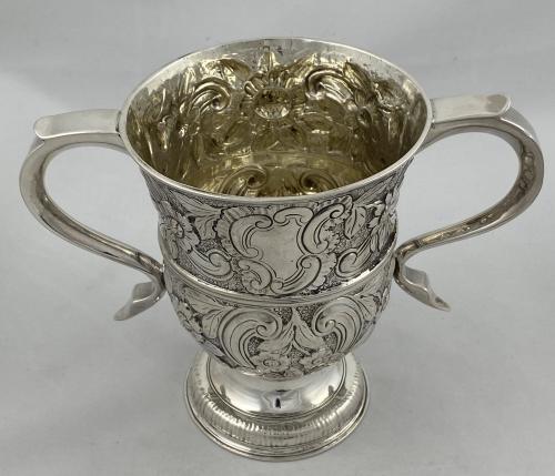 Georgian silver loving cup Thomas Wallis 