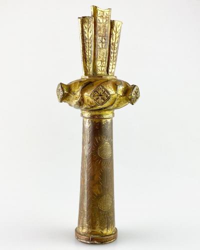 English processional cross stem. English, mid 15th century