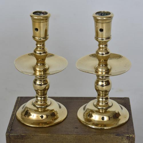 Pair of 19th century Brass Candlesticks