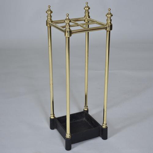 19th century Brass Stick Stand