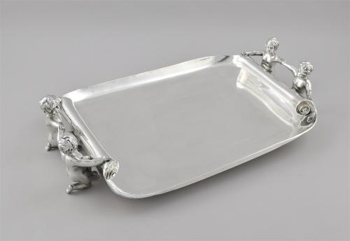 Victorian Silver Tray