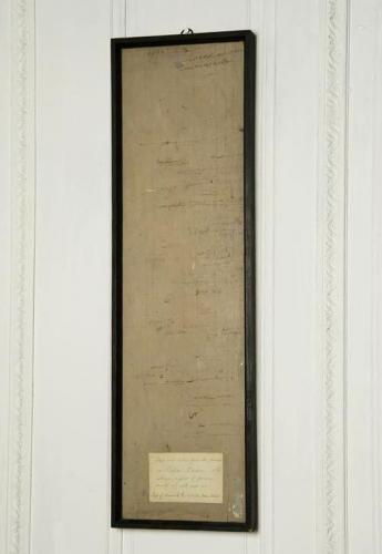 Framed Section of 18th Century Wall Panelling 