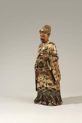 Antique Chinese 18th Century Terracotta Nodding Figure