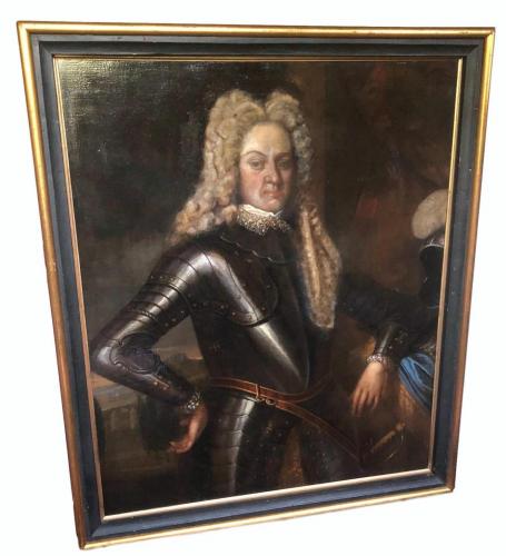Painting of a Gentleman in Armour, circa 1690