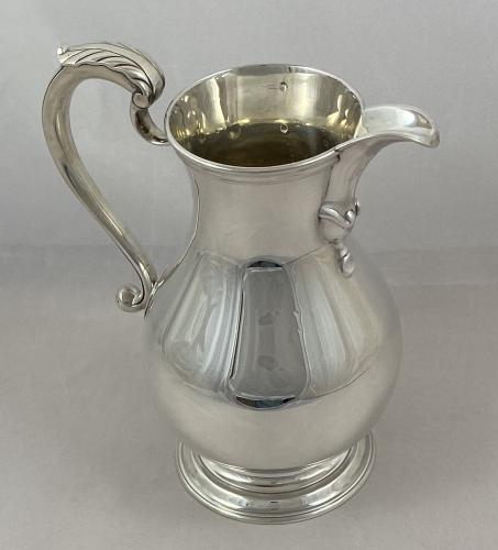 Spink and Son silver water jug Fuller White 