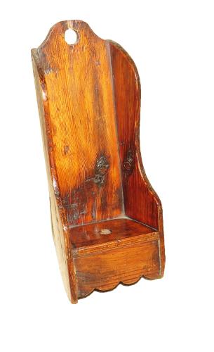 Early 19th Century Miniature Pine Lambing Chair (England, Circa 1820)