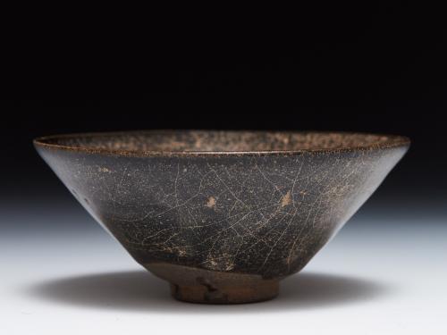 Chinese “Jian” bowl, 12th century, Song dynasty.