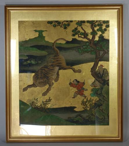 Japanese painting 17th century