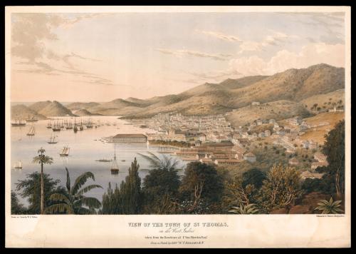 Views of Charlotte Amalie on the Island of St. Thomas