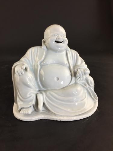 A Chinese Blanc De Chine Figure of a Buddha
