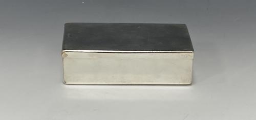 Thomas Johnson Victorian silver sandwich box 1873
