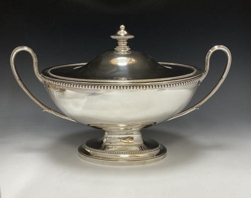 Smith and Sharp Georgian silver soup tureen 1783