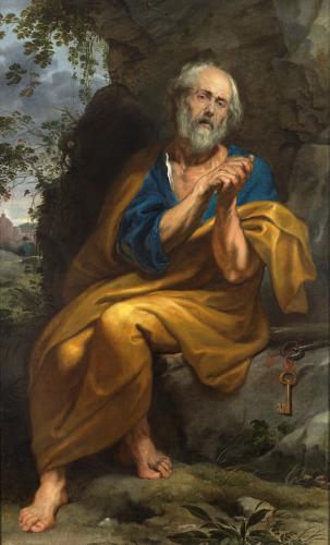 Anthony van Dyck, The Penitent Saint Peter