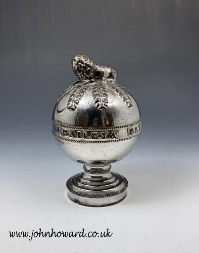 Silver luster pottery Perdifume by Bailey and Batkin circa 1825