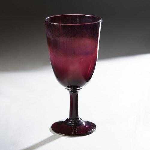 A Regency Glass Overscale Goblet