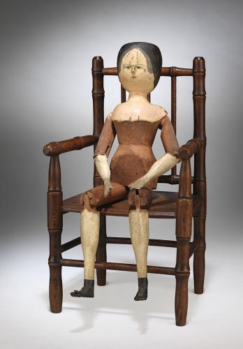 Antique Folk Art Toy Doll