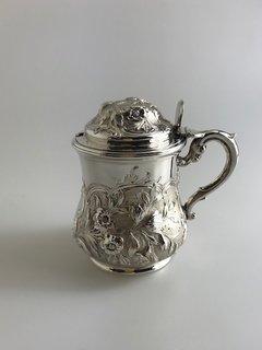 Silver Mustard Pot, London 1858, Charles Boyton