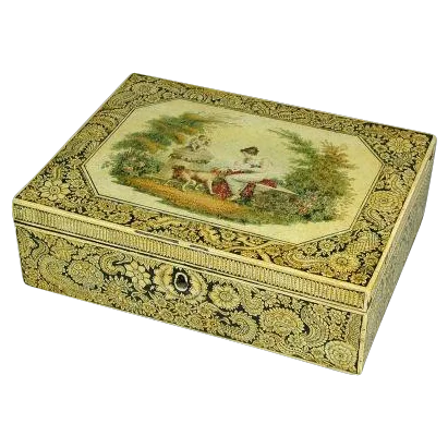 Regency Pen & Ink Work Box. Circa 1810. (c. 1810 England)