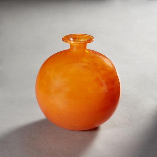 A Fine Art Glass Vase Signed by Charles Schneider