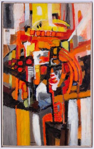 Jean Maurice Lasnier (French, 1922 – 2006), Urban Orange