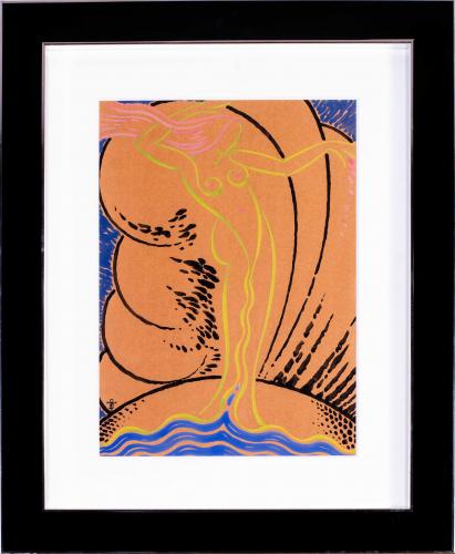 Circle of Raoul Dufy (French b. 1877 - 1953) Venus a la Coquille