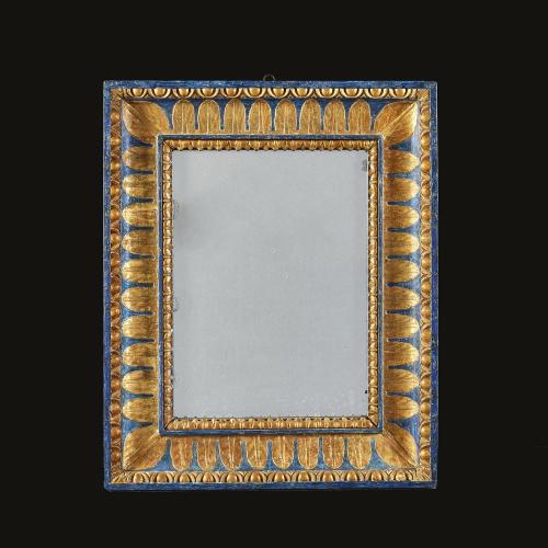 Early 19th Century Painted and Gilded Mirror