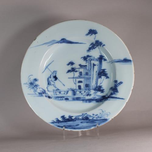 front of delft plate