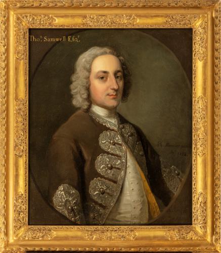 A Portrait of Thomas Samwell of Upton by Philip Mercier