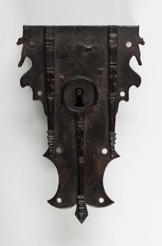 Iron Lock from a 17th Century Chest
