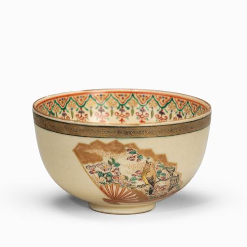 Satsuma earthenware bowl