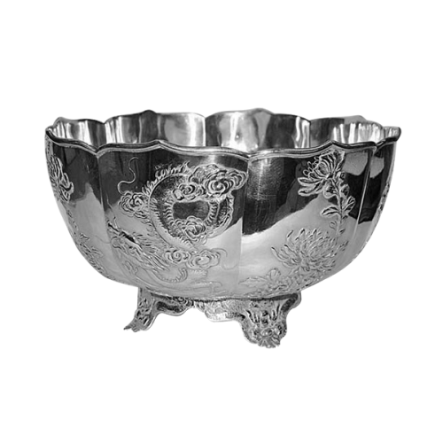 Antique Chinese Silver Bowl