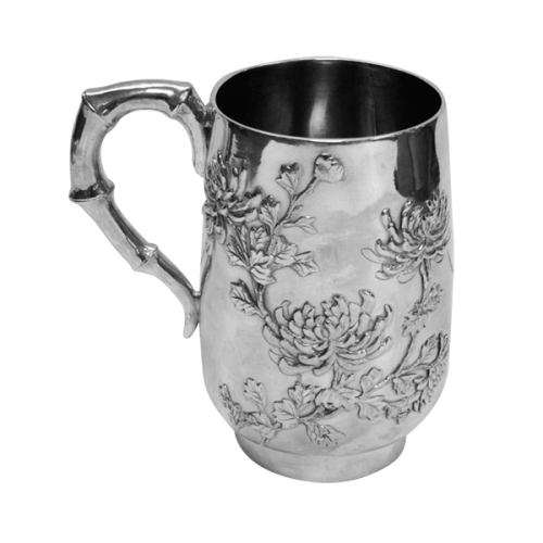 Antique Chinese Silver Mug