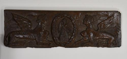 French Oak carved panel circa 1530 – 1550