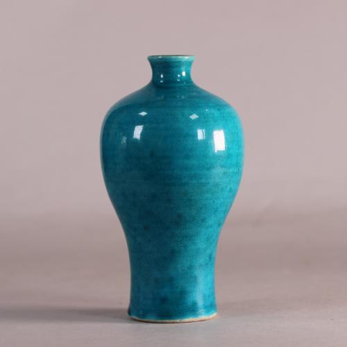 Chinese turquoise vase