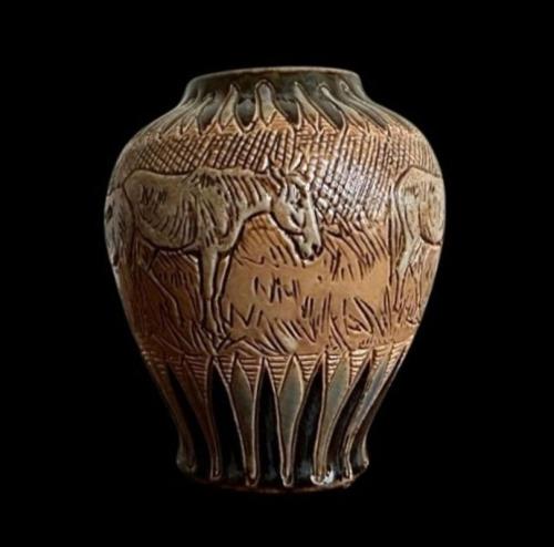 Doulton Lambeth Miniature Vase