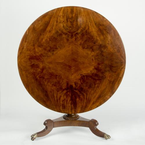 A Regency mahogany centre table attributed to Gillows